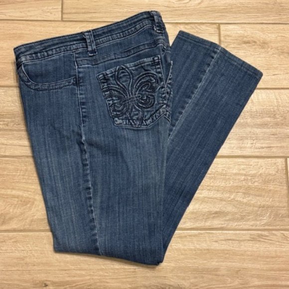 LEE JEANS SLENDER SECRET BOOT CUT 8 MEDIUM - Picture 1 of 5